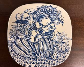 Danish NYMOLLE “Louise” plate