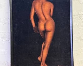 N. Wami Vintage Velvet Painting