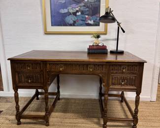 Stunning Spanish Wood Desk