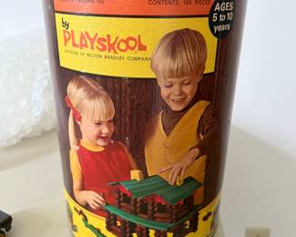 Vintage Toys including Lincoln Logs