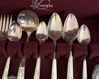 Vintage Oneida Silver plated flatware flatware set