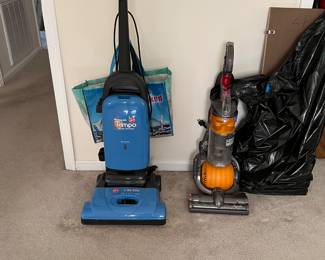 Dyson Vacuum and Vintage Tempo vacuum both in great condition