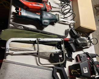 Saws, battery charger