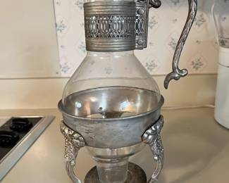 Vintage Silver coffee/tea carafe