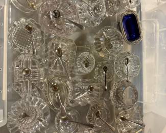 Antique salt cellar collection