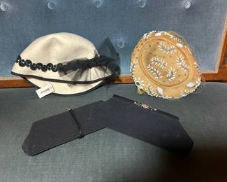 Vintage hats and purses (more than are pictured)