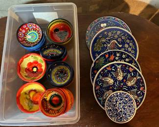 Many items purchased in Spain