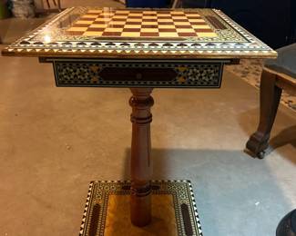 Checkers/Chess table