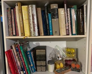Cookbooks to go with lots of kitchen wares
