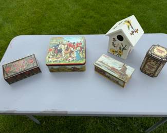 Tins collectibles