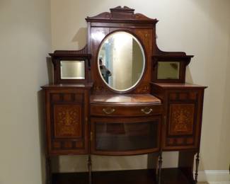 Antique dresser cabinet