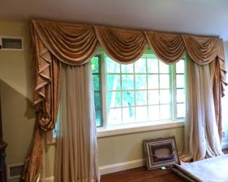 Custom draperies