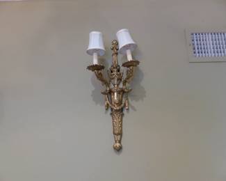 Pair of sconces