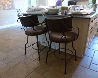 Pair of bar stools