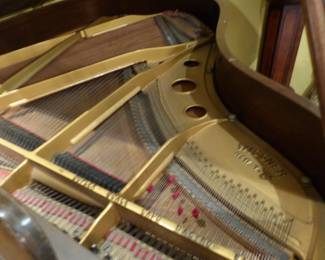 Antique Wissner baby grand piano