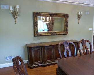 Sideboard, Decorative mirror