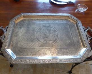 Silverplate tray