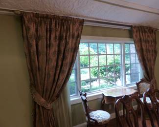 Custom draperies