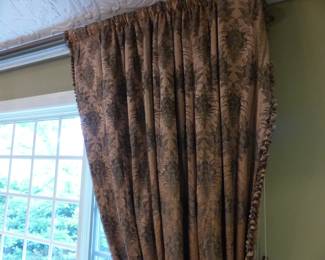 Custom draperies