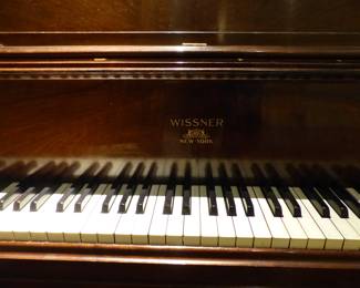 Antique Wissner baby grand piano