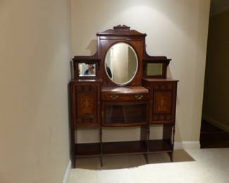 Antique dresser cabinet