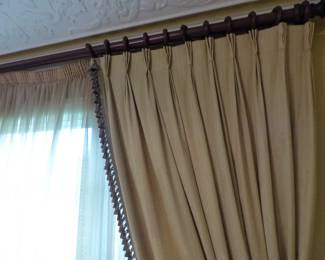 Custom draperies