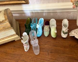 GLASS AND CHINA SHOES