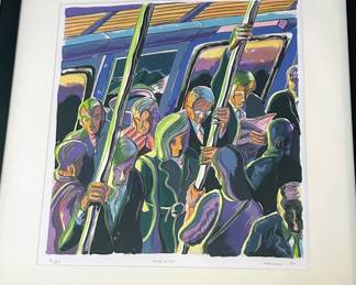 Signed and numbered lithograph