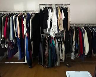 More clothing in other rooms, too !