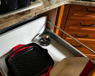 LeCreuset grill pans