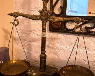 Harry Potteresque brass scales