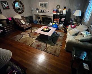 Fun and funky Rec Room from 1970s