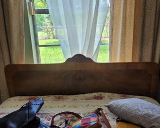 Antique Headboard & Footboard