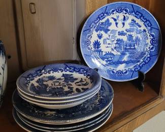 Blue Willow Plates