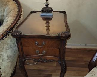Antique Shell End Tables