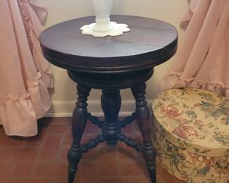 Antique Piano Stool