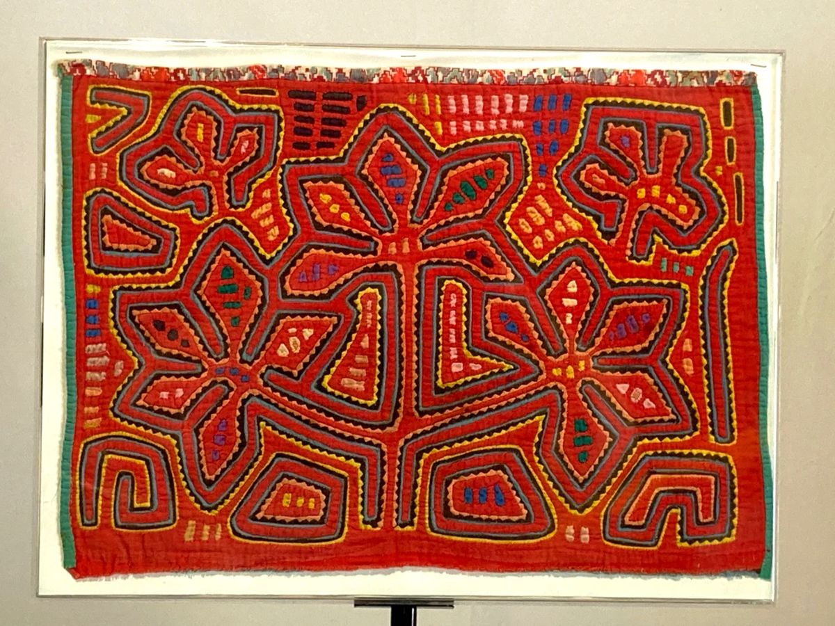Lot 4431 Vintage Mola Folk Art Textile