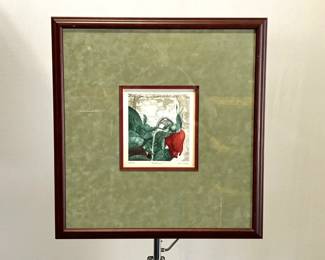 Lot 4434 G. H. Rothe Print Rebound Signed Numbered Wall Art