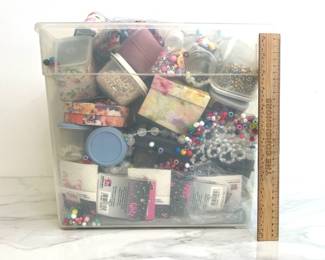 Lot 4468 Jewelry Making Supplies Beads More