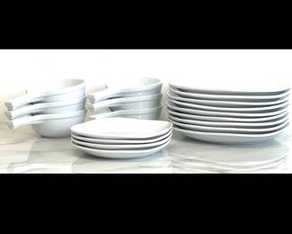 Lot 4297 Corningware Casual China Crate Barrel Soup Bowls