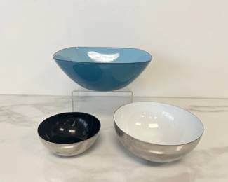 Lot 4330 Small Enamelware Bowls Cathrineholm