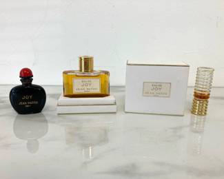 Lot 4278 Vintage Jean Patou Eau De Joy Perfume 30 ml 1 Fl oz Boxed Not Used Vintage Joy Jean Patou 7 ml Parfum Vintage Jean Patou Joy Perfume Paris 6ml Mini Splash Bottle
