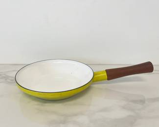 Lot 4328 Vintage MCM Dansk Kobenstyle Enamelware Skillet Pan
