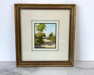 Lot 4353 English Scene Watercolor Wall Art Signed Norman Chesworth