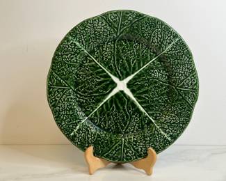 Lot 4375 Secla Portugal Cabbage Round Serving Platter