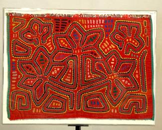 Lot 4431 Vintage Mola Folk Art Textile