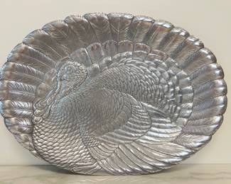 Lot 4323 Arthur Court Turkey Thanksgiving Serving Platter
