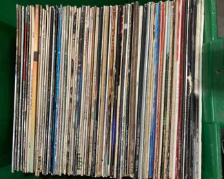 Lot 3982 Vintage Vinyl LP Records Sinatra Johnny Mathis Dione Warwick Tom Jones and others