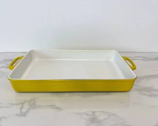 Lot 4327 MCM Enamelware Baking Pan Unmarked COPCO