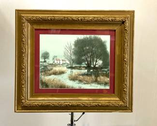 Lot 4437 Jeremy King Landscape Print Wall Art